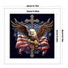 American Eagle Cross-11CT Stamped Cross Stitch 40*40cm