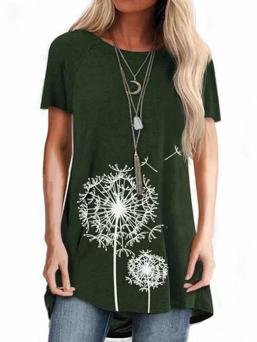 Short Sleeves Printed T-shirt