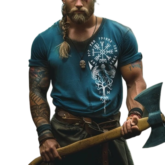 Men's Viking T-shirt-inspireuse