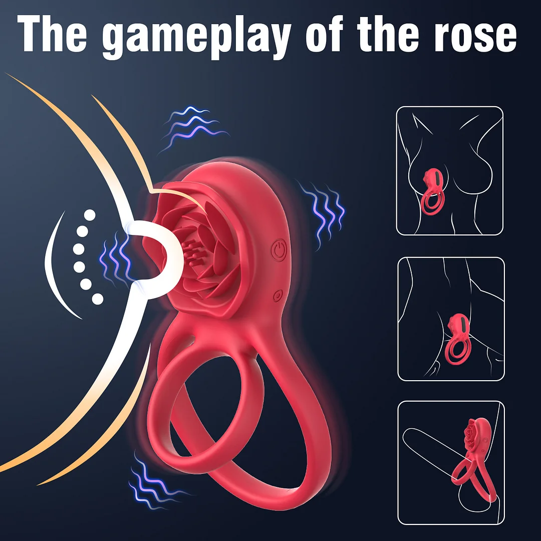 2-in-1 rose toy, sex toy for couple, clit vibrator,the rose toy official,rosetoy official,rose massager,rose play toy,rose masturbation,rose women toy,rose with attchment,rose clit licker