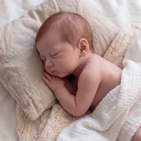 12" & 16" Reborn Baby Bex — Smooth Skin & Gentle Birthmarks