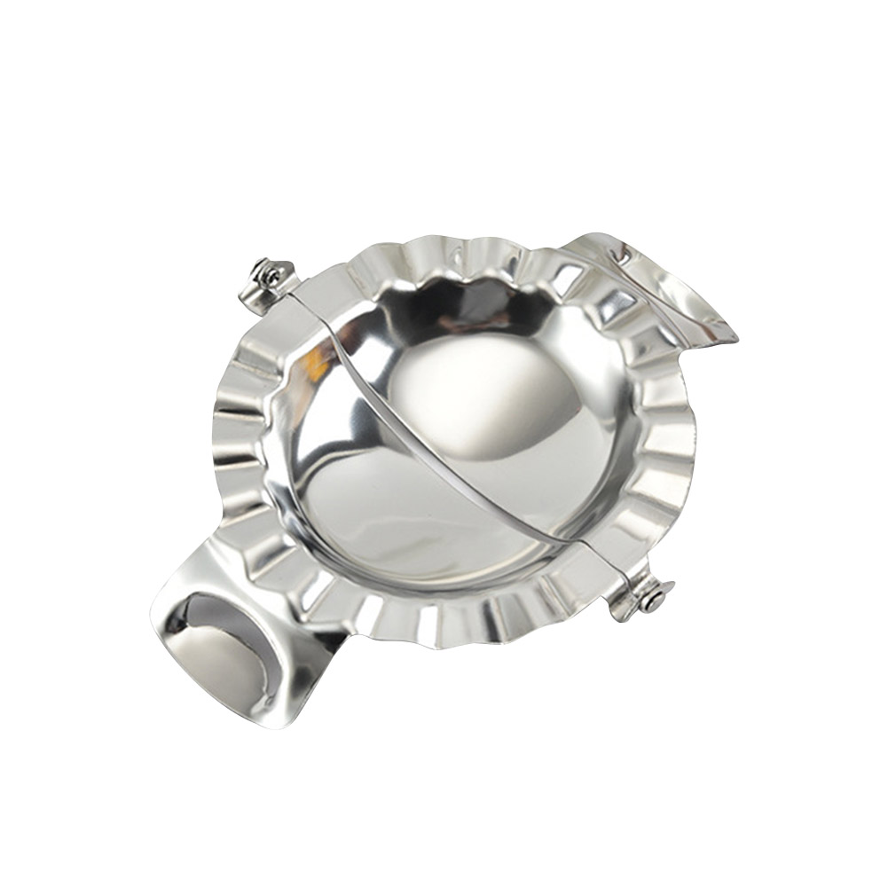 

Manual Dumpling Maker Artifact Stainless Steel Dumpling Mold Kitchen Gadget, 501 Original