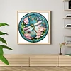 (Counted/Stamped) Dragonfly - 18CT Cross Stitch 20*20cm/7.87*7.87in