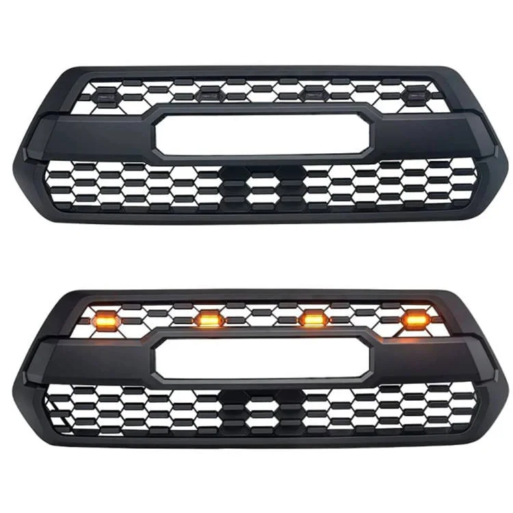 Body part High quality Car accessories Pickup grill for Toyota Tacoma Grille with light DRL 2016-2020 ITN Auto