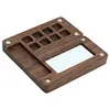 Wooden Empty Box Portable Palette Travel Paint (8 Grids)