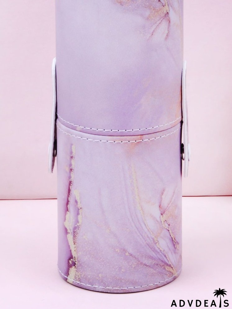 Abstract Fluid Pattern Makeup Brush Storage Box