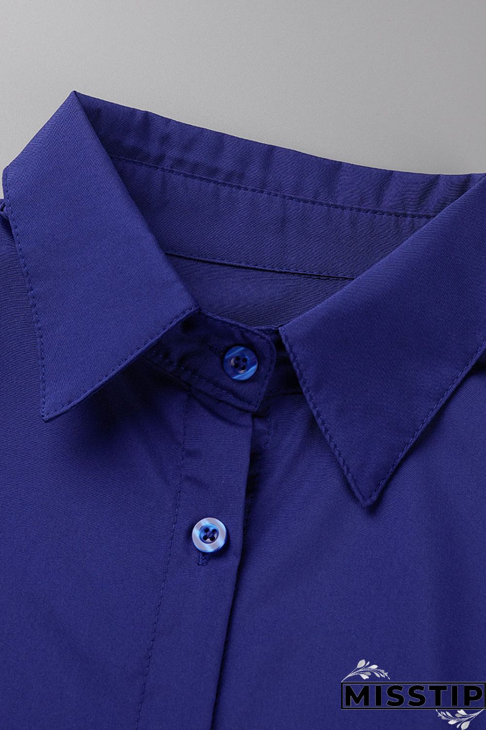 Green Casual Solid Patchwork Buckle Turndown Collar Shirt Dress Dresses