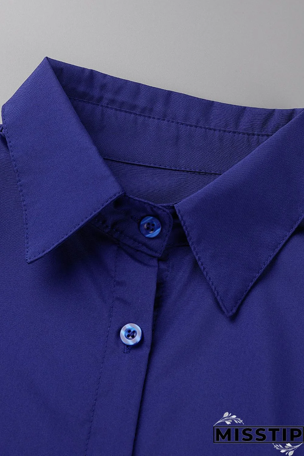 Green Casual Solid Patchwork Buckle Turndown Collar Shirt Dress Dresses