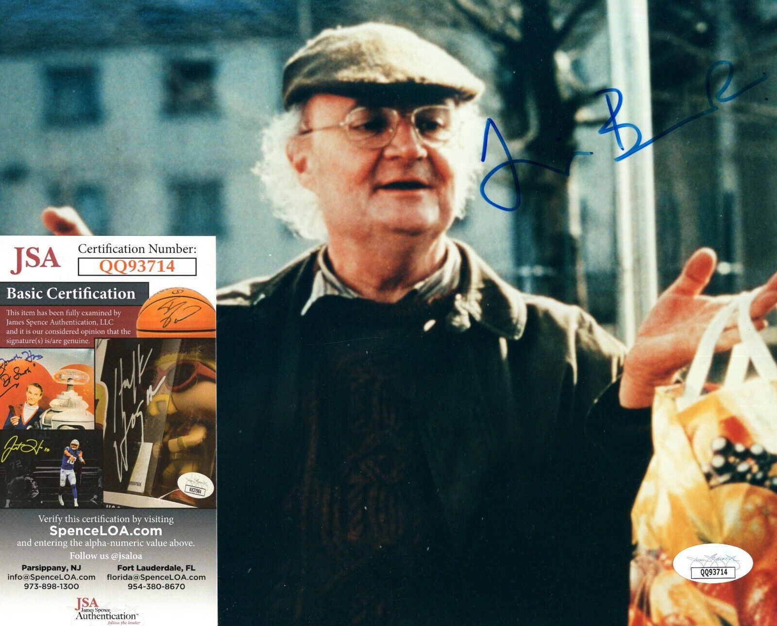 Jim Broadbent Academy Award Winning Actor Hand Signed Autograph 8x10 Photo Poster painting JSA