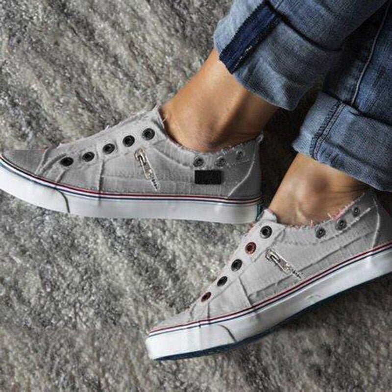 2020 Women Vulcanized Sneakers Breathable Flat Casual Classic Shoes Woman Spring Autumn Canvas Zapatos Mujer Casual Shoes Women