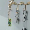 1Pc DIY Diamond Painting Lettter Keychain
