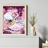 9CT Full Beaded Cross Stitch Kit - Swan Dance(43*54cm)、[Everydayedeals]