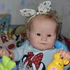 [Heartbeat & Coos] 20" Realistic Toddlers Reborn Baby Doll Blonde Hair Girl Wedela Handmade Huggable and Posable - RBBI-Myrebornbabydoll&reg; Myrebornbabydoll&reg;