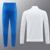 2024 Italy White Training Jacket Set