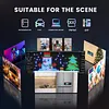 Car led flexible screen APP soft screen LED flexible display led car sign expression screen display