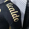 2025/2026 Player Version Santos Home New Ads Black Football Shirt 1:1 Thai Quality