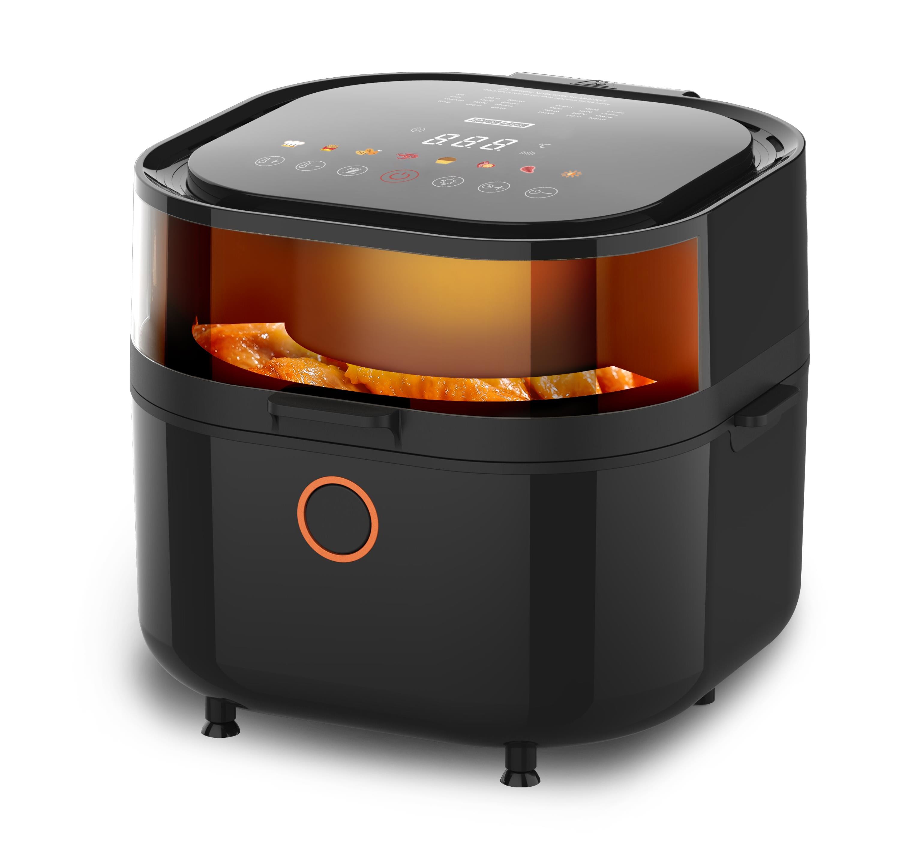 Hoper Layer可视空气炸锅 钢化耐热玻璃多功能触摸屏炸锅7.5L-Digicat 猫电澳洲