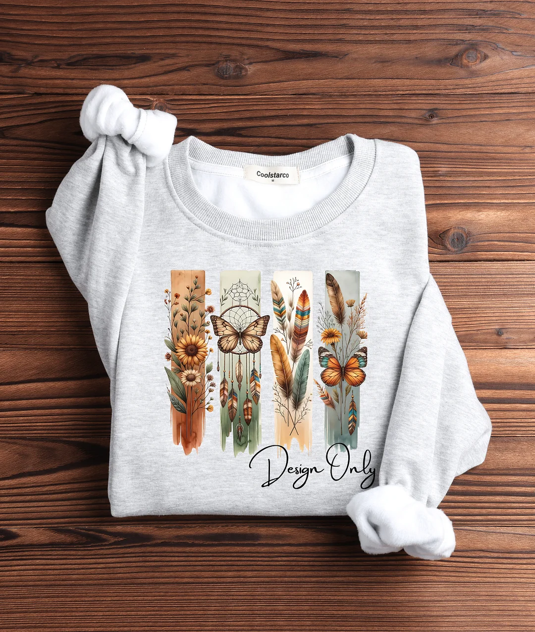 Boho Wildflowers Sweatshirt
