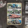 Camion - Panneaux en &eacute;tain m&eacute;tallique(20*30cm/30*40cm) - Garage