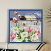 Winter-14CT Stamped Cross Stitch 33*33cm