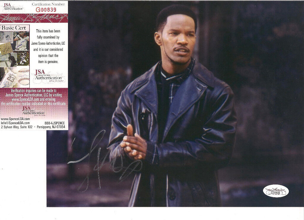 Jamie Foxx autographed signed autograph auto 8x10 Photo Poster painting w JSA authentication COA