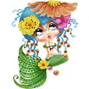 Diamond Painting-DIY Crystal Rhinestone Girl