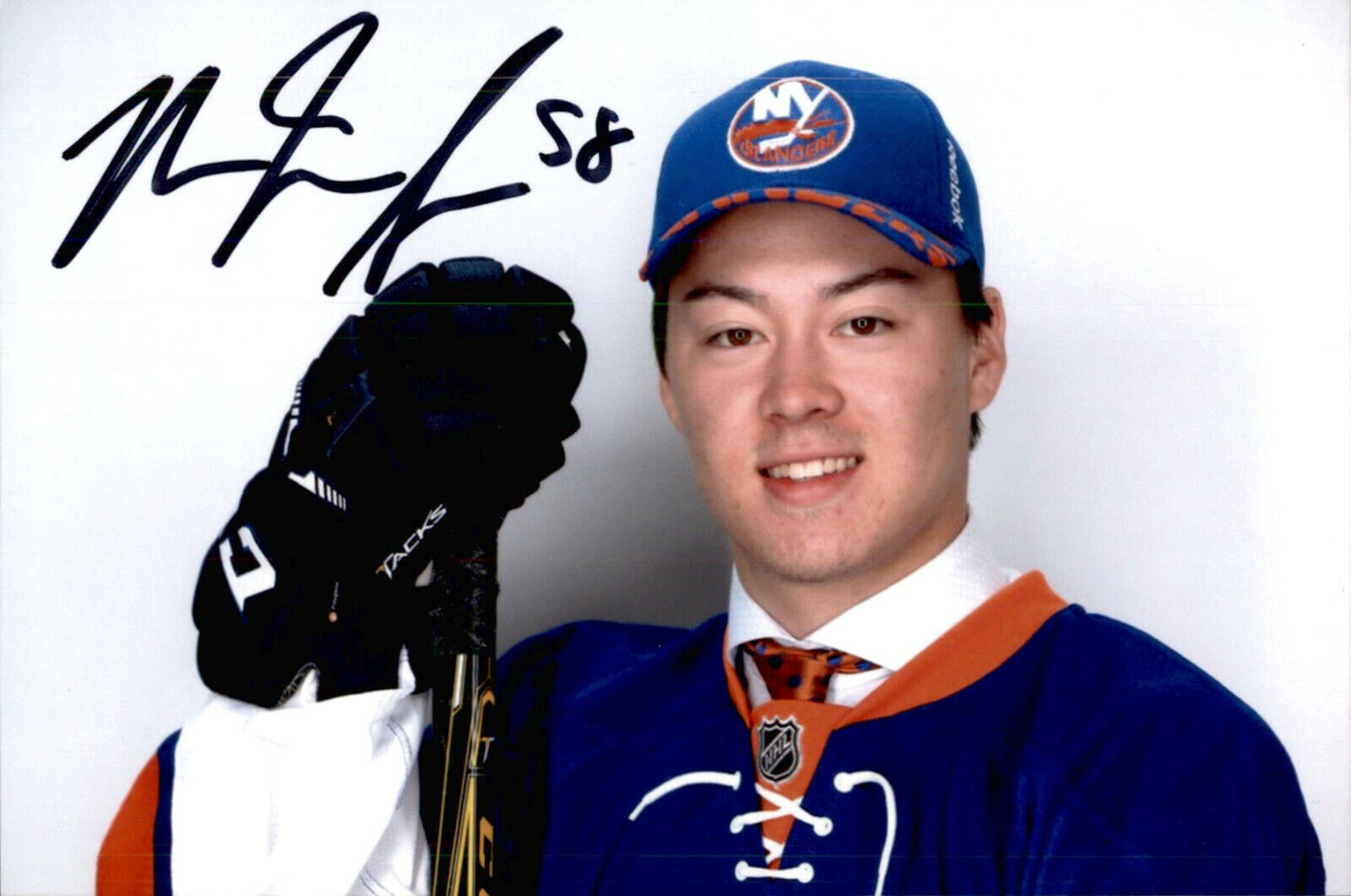 Mitchell Vande Sompel SIGNED 4x6 Photo Poster painting NEW YORK ISLANDERS