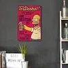 Homer Simpson &ldquo;To Alcohol!&rdquo; - Metal Tin Signs(8*12Inch) - Bar
