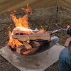 Camping Portable Burning Fire Rack Stainless Steel Bonfire Stove Detachable