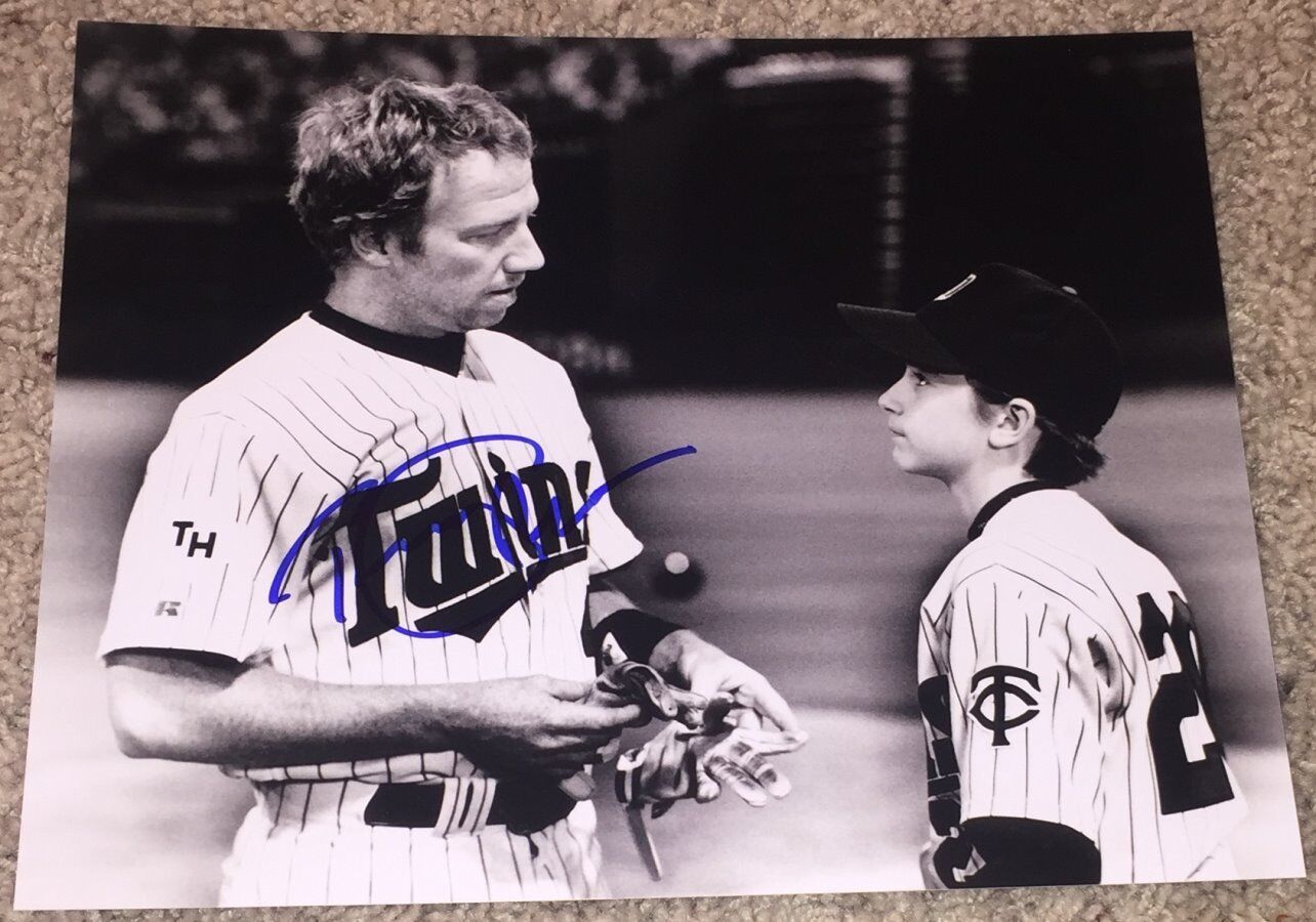 TIMOTHY BUSFIELD SIGNED AUTOGRAPH LITTLE BIG LEAGUE 8x10 Photo Poster painting A w/EXACT PROOF