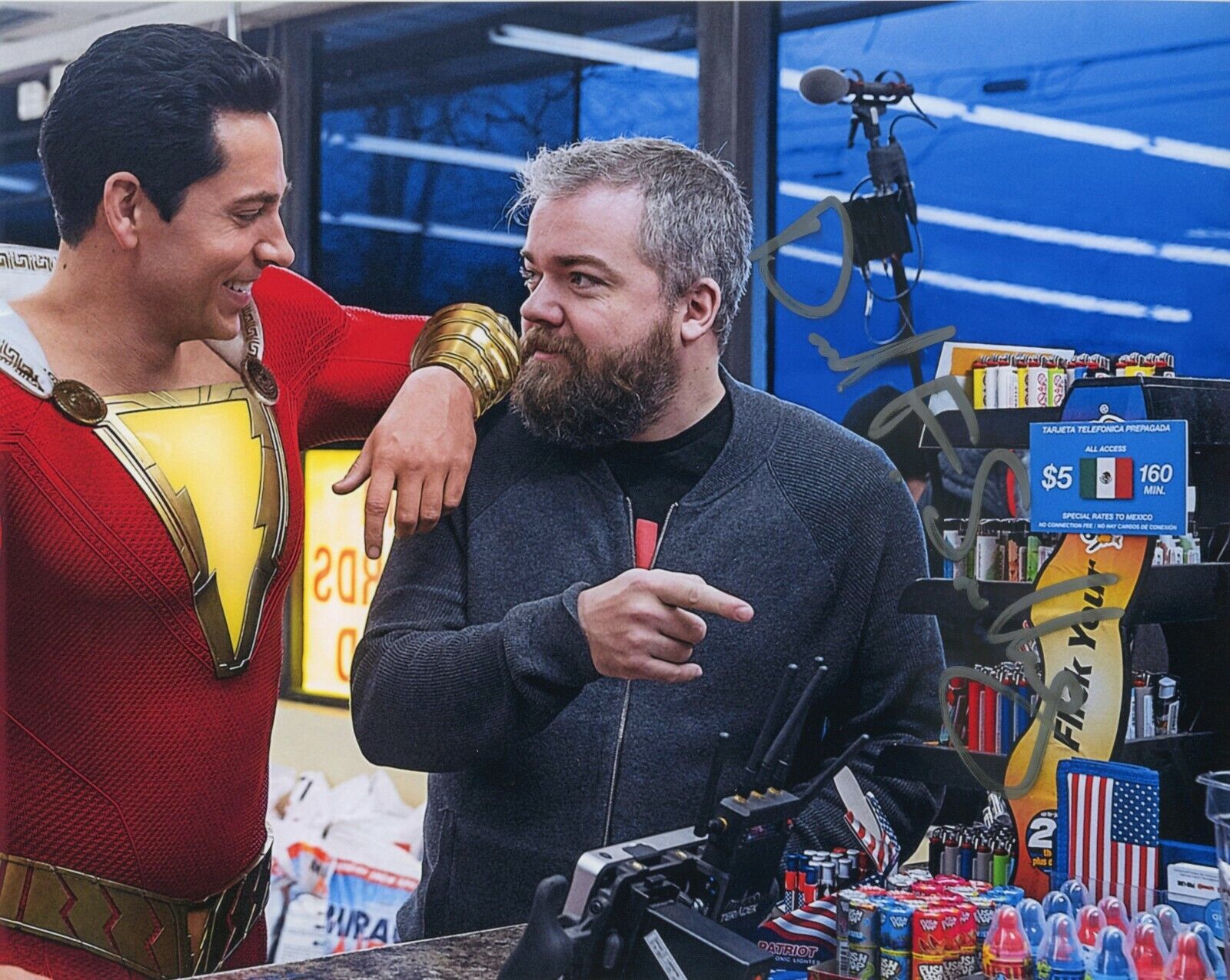 ~ DAVID F. SANDBERG Authentic Hand-Signed Director - SHAZAM!