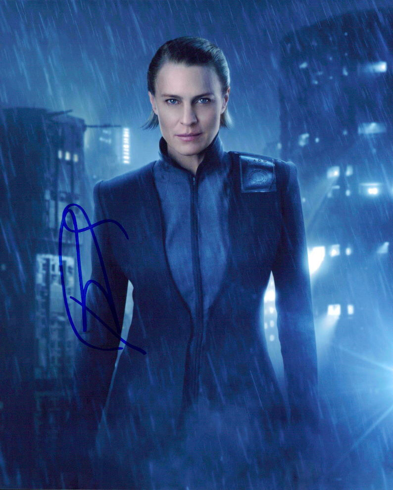 Robin Wright (Blade Rinner 2049) signed authentic 8x10 Photo Poster painting COA