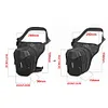 Drop Leg Bags Expandable Motorcycle Drop Leg Side Bag for Outdoor Riding Cycling