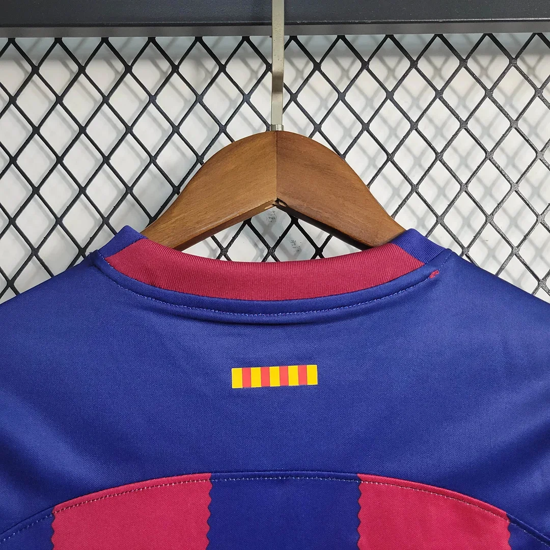 2023/2024 Kids Size  Barcelona Home Football Shirt 1:1 Thai Quality