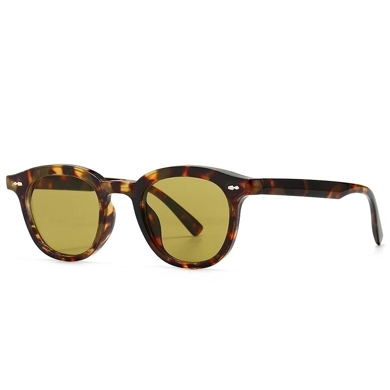 Narrow Frame Anti-blue Light Flat Mirror Trend Modern Charm Retro Sunglasses