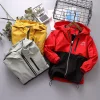 Kid Boys Girls Kids Winter Outerwear Warm Coral Fleece Jacket
