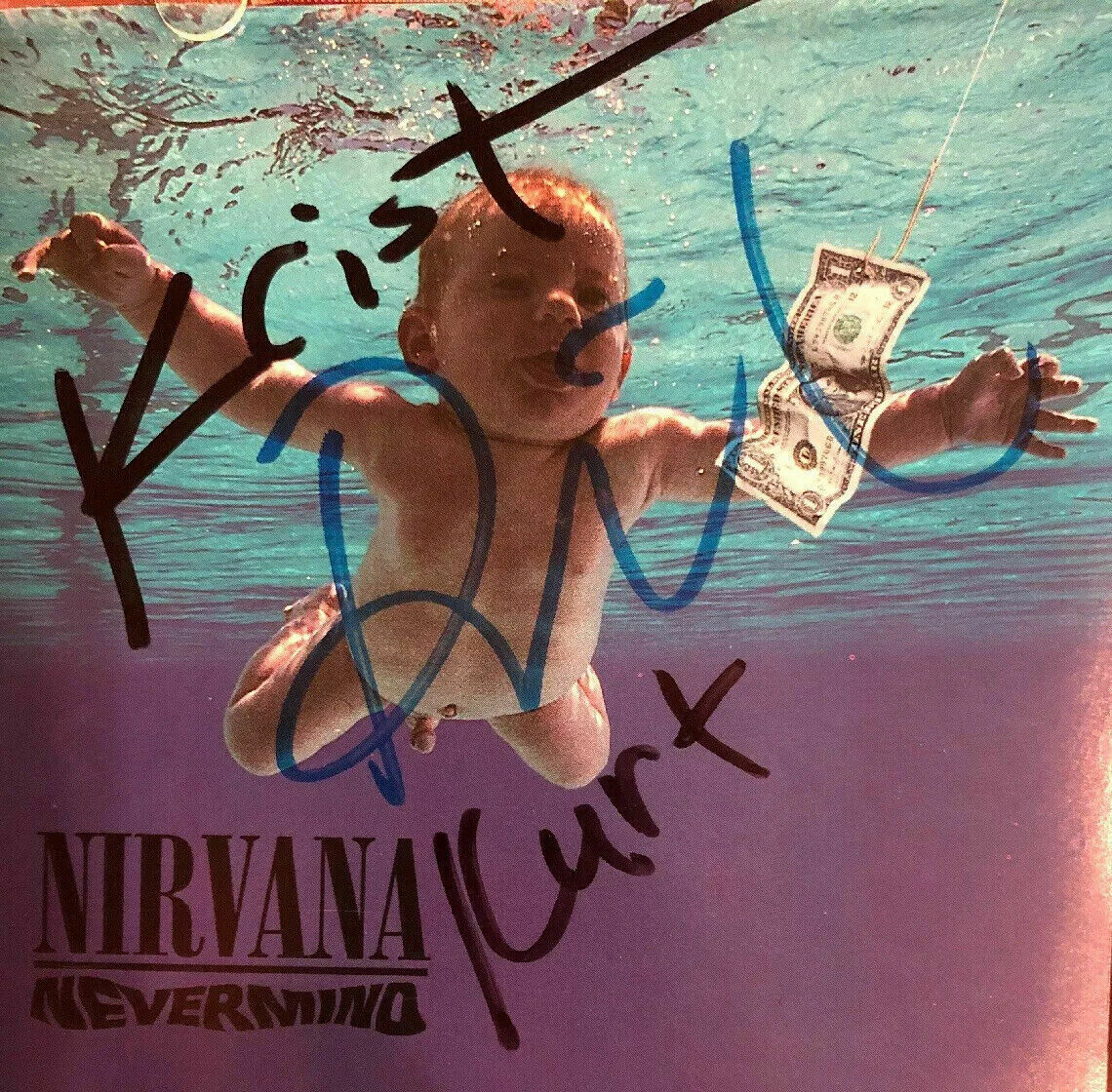 Kurt Cobain Autographed Signed 8x10 Photo Poster painting ( Nirvana ) REPRINT