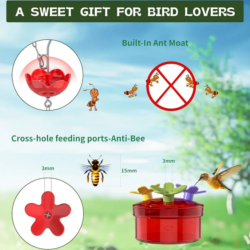 💖Mother's Day 49% OFF ✨Hummingbird Feeder