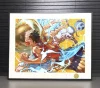 Monkey D. Luffy & Enel Decorative Painting - ONE PIECE - H-TWO Studio