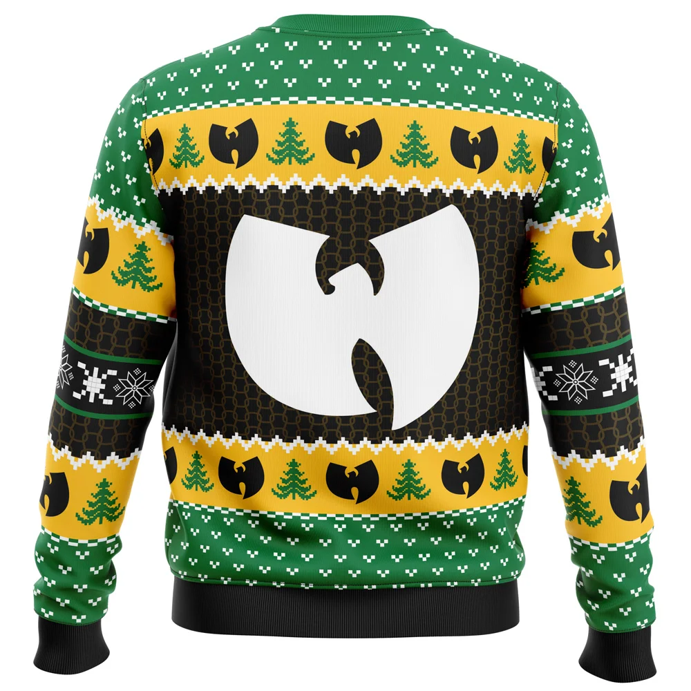 Yah Its Christmas Time Yo Wu Tang Clan Ugly Christmas Sweatshirt