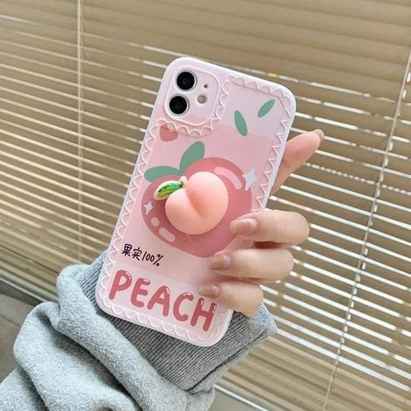 Squishy Pastel Kawaii Peach iphone Phone Case SP16081