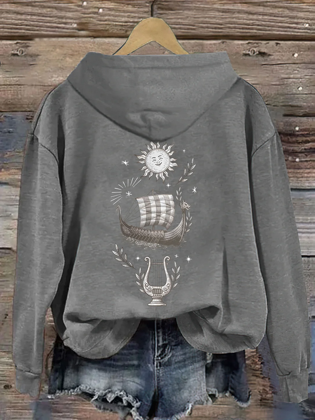 Greet the World With Open Arms Hoodie
