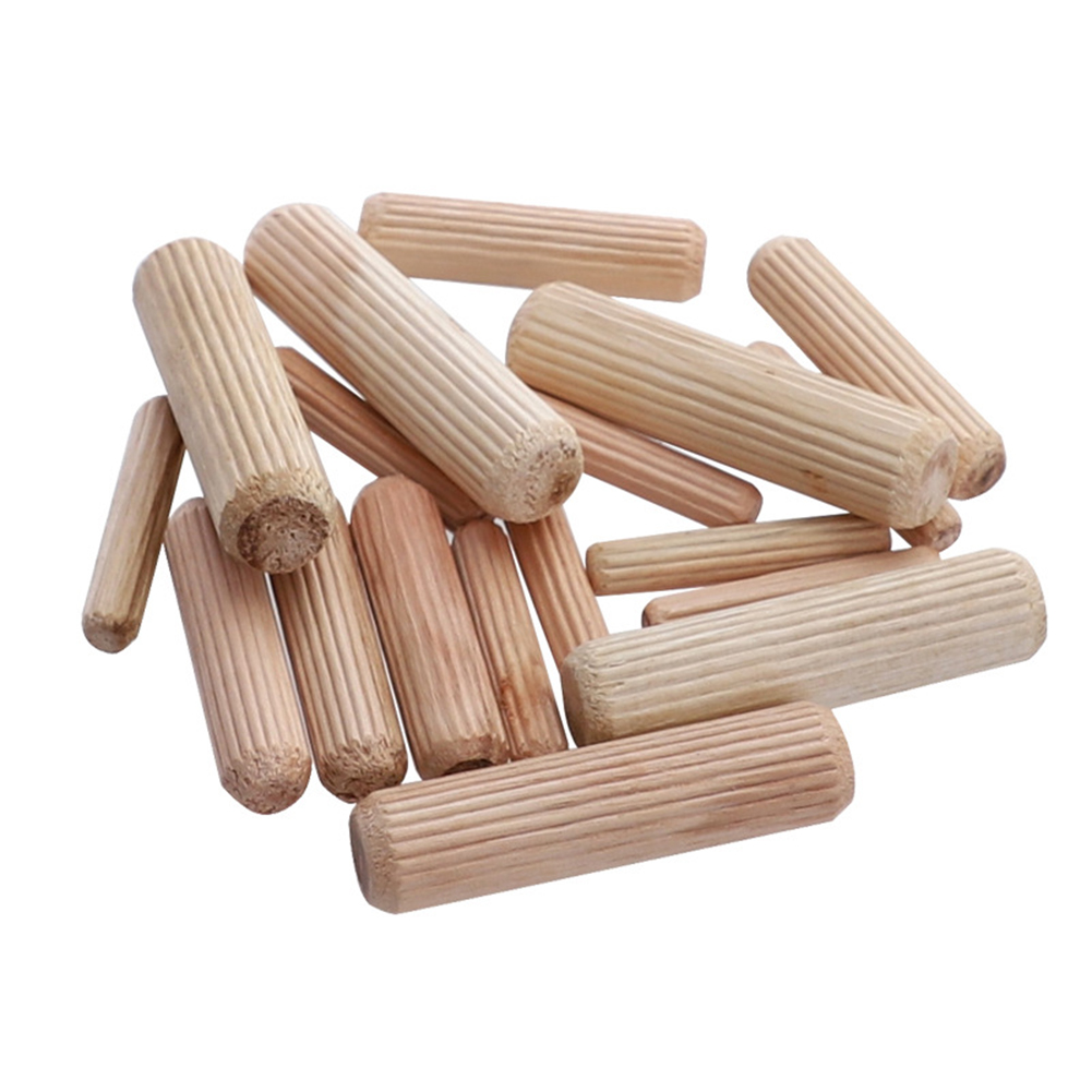 

100pcs Wooden Needle Bolt Dowel Pins Round Raft Cork Twill Wood Pin Nails, 501 Original