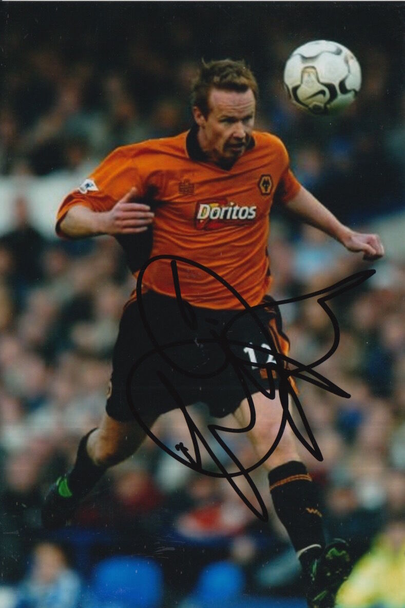 WOLVES HAND SIGNED JODY CRADDOCK 6X4 Photo Poster painting 2.