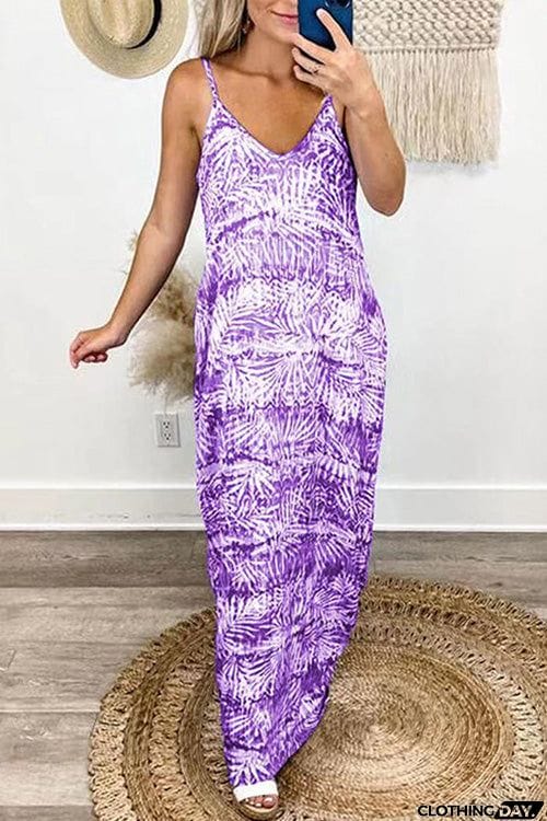 Fashion Chic Sling V Neck Dress