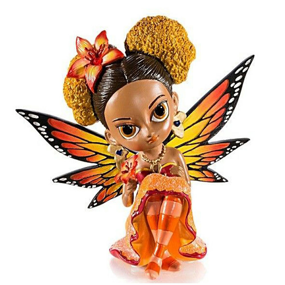 

30*30CM - Round Drill Diamond Painting - Flower Fairy, 501 Original