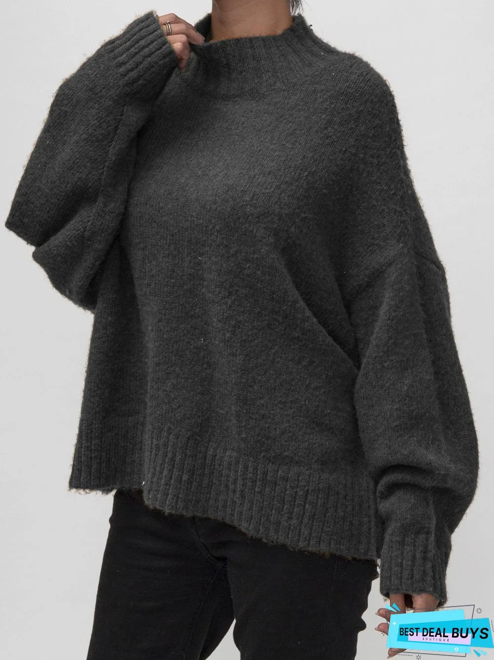 Brown Knitted Sweater