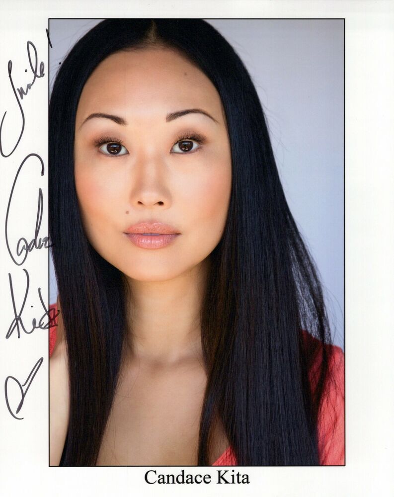 Candace Kita glamour shot autographed Photo Poster painting signed 8x10 #4