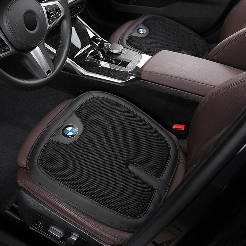 ✨Spring Sale✨Summer Comfortable Leather Ice Silk Mosaic Car Seat Cushion