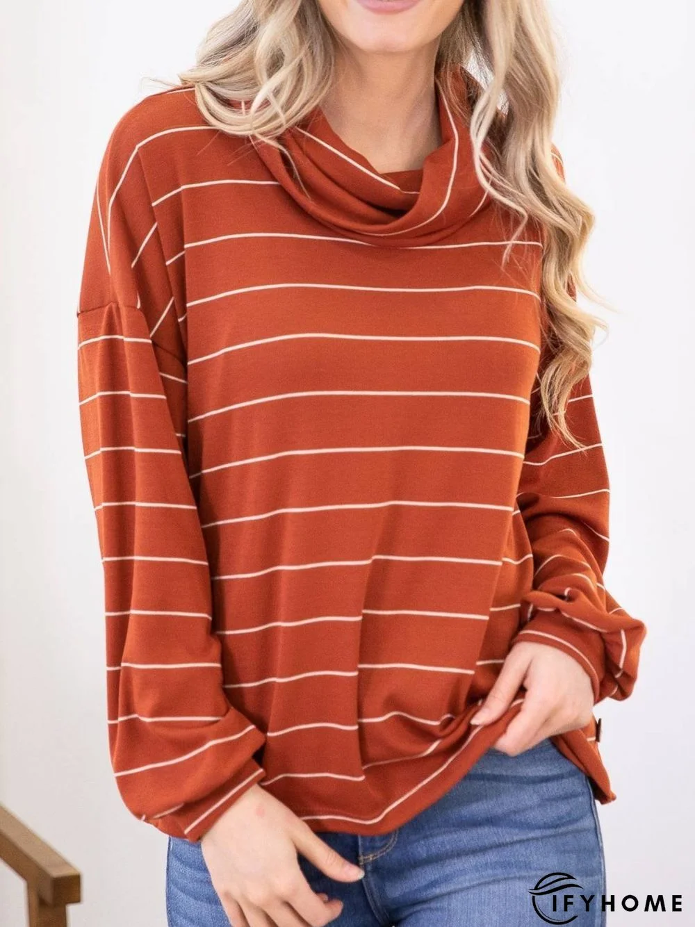 Cotton Blends Tops | IFYHOME